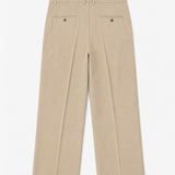 Single Pleat Trouser in Khaki