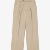 Single Pleat Trouser in Khaki