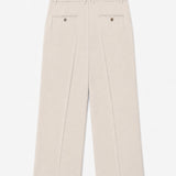 Single Pleat Trouser in Sand