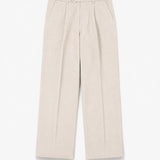 Single Pleat Trouser in Sand