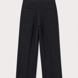 The Linen Trouser in Black