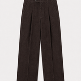 The Linen Trouser in Brown