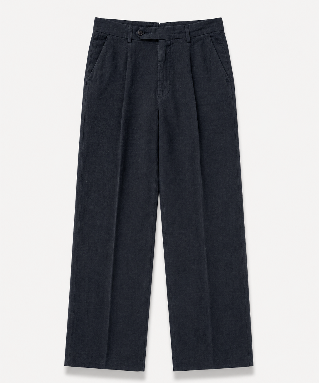 The Linen Trouser in Navy